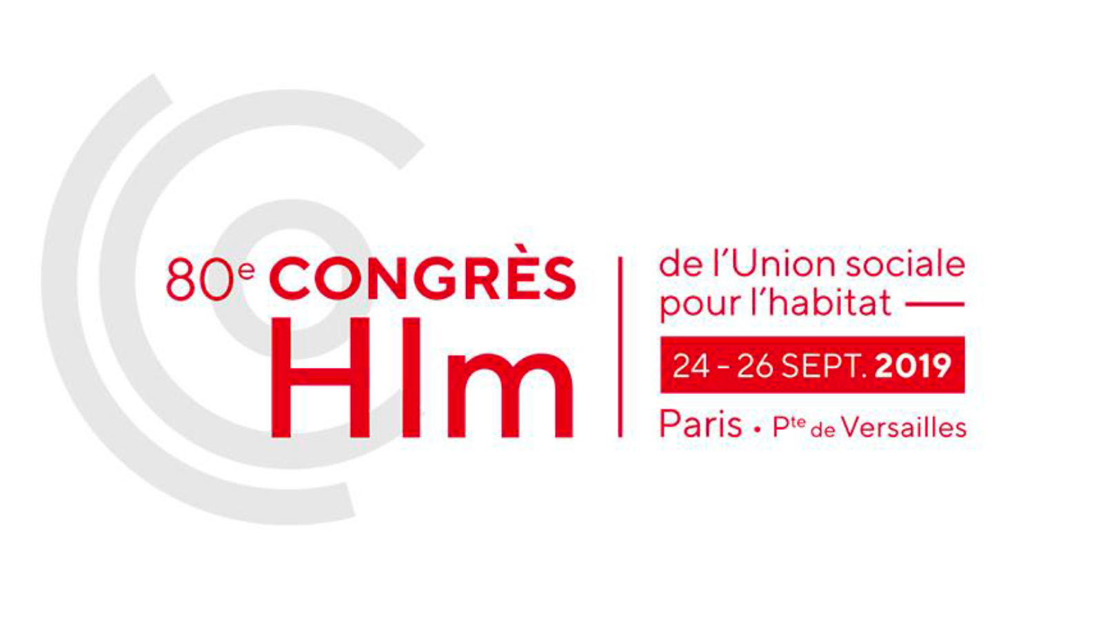 Logo du 8e congres Hlm- Logement social