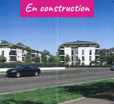 Façade architecte donnant sur rue résidence de Saint Leu